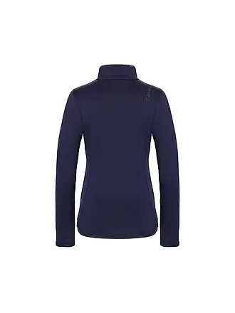 REHALL | Camiseta interior con cremallera para niña Micha-R-JR | dunkelblau